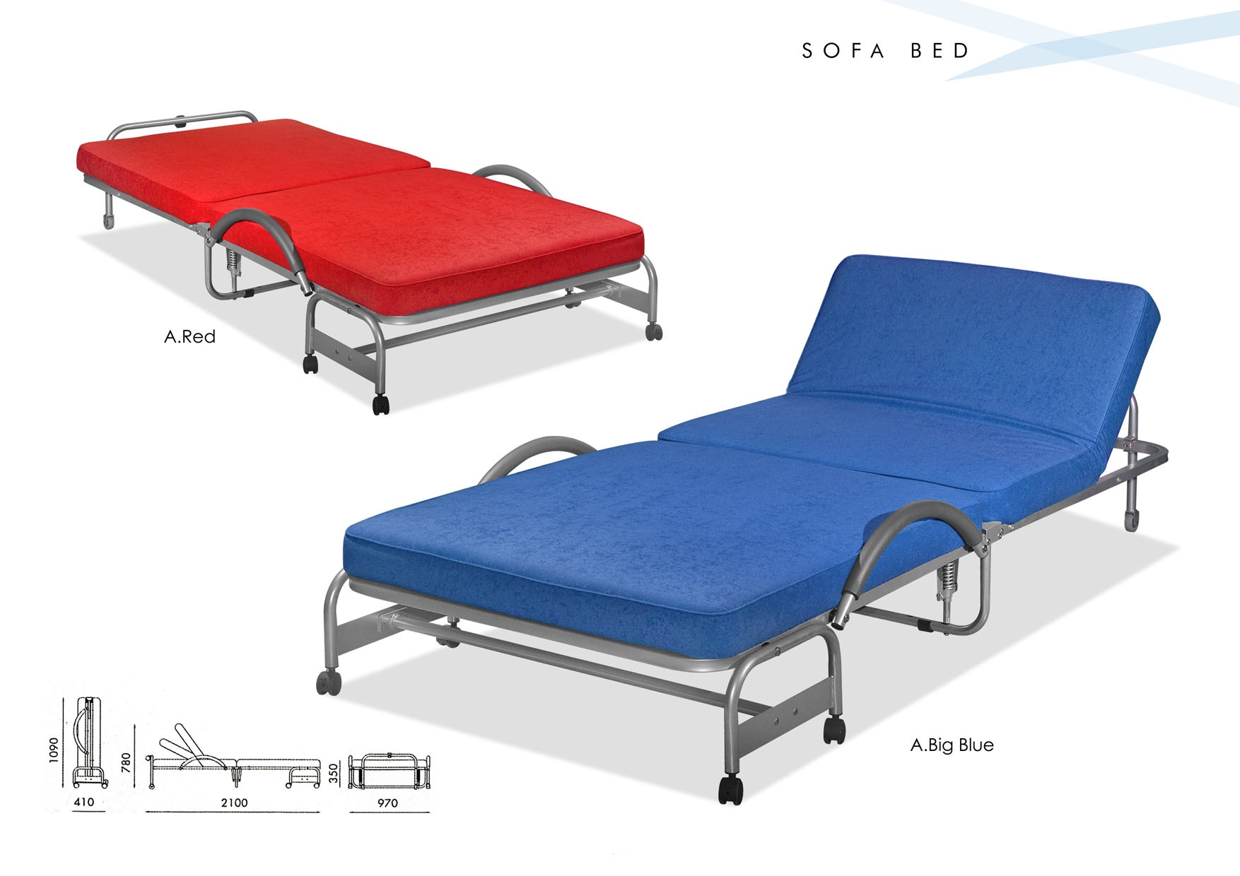 Deluxe Extra Folding Single Bed